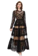 Vestito Abito Elegante Lungo