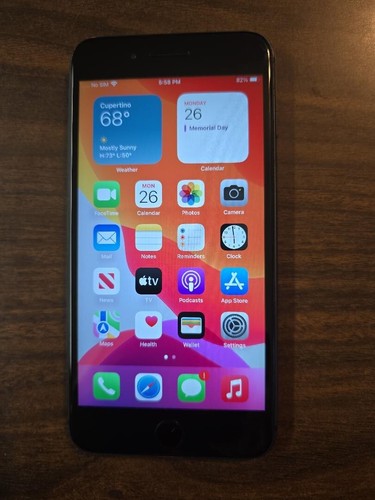 Apple iphone plus gb - 8, 64