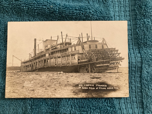 Rppc piroscafo virginia around - piroscafo,