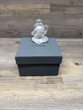 Angelo bambino Lalique vintage in ottime condizioni smerigliato 3,25"