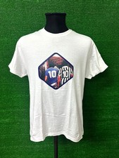 Maglia MARADONA PLATINI Napoli Juventus Vintag Shirt Camiseta Jersey Trikot TG L