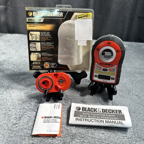 Black and decker bullseye - and,