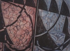 Jacques POLI: Forme Architettoniche, Eliogravura Firmata, 1992