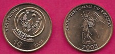 Rwanda franc amafaranga - rwanda, 10