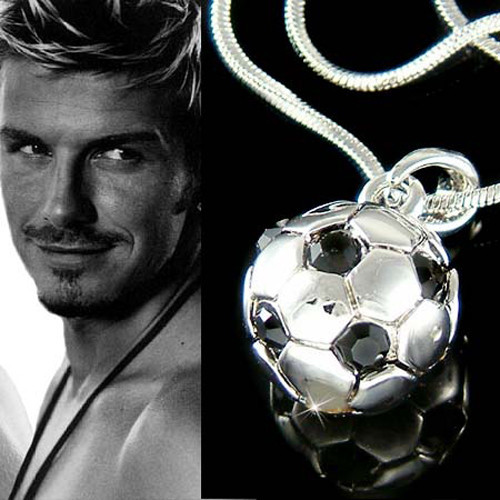 Collana unisex con pallone - unisex,