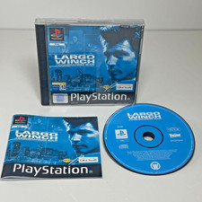 LARGO WINCH PS1 ITA SONY PlayStation 1 Videogioco Italiano Completo PAL