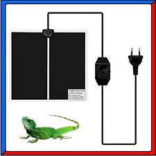 Tappetino Riscaldante per Rettili Terrario Piante Geco Tartaruga Serpente 28x28