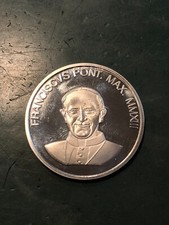 MEDAGLIA PAPA FRANCESCO