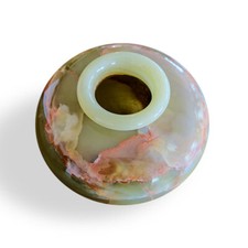 Vaso in Onice Verde Portafiori