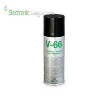 Spray lacca isolante elettrico trasparente circuiti stampati pcb V-66 due-ci