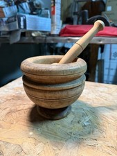 MORTAIO ANTICO LEGNO