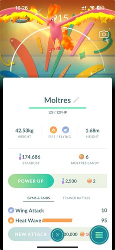 Shiny moltres special - shiny,