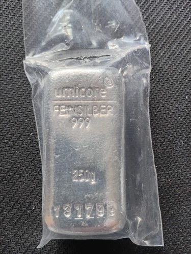 Lingotto argento fine - 250, g