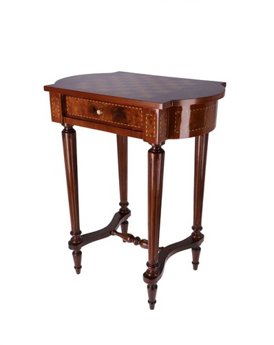 Tavolino legno mogano - tavolino, di