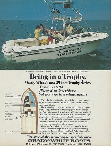 1983 grady white trophy - 1983, grady-white