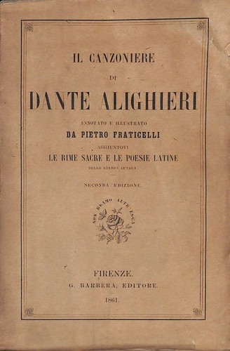 Canzoniere dante - di,