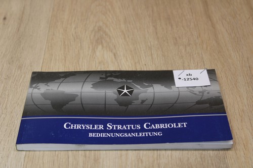 Chrysler stratus cabriolet - chrysler,