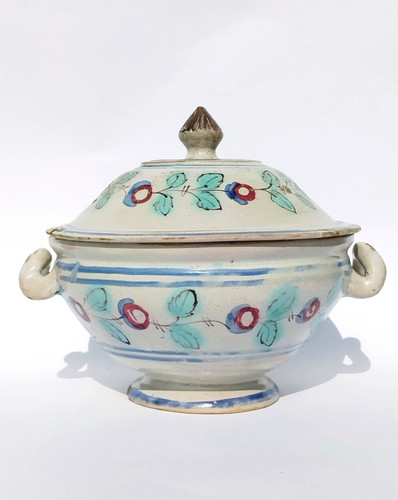 Ceramica pugliese zuppiera - pugliese,