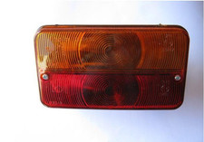 ELLEBI FANALE POSTERIORE PER CARRELLO 2 LUCI (L 155mm - H 80mm - P 60mm)