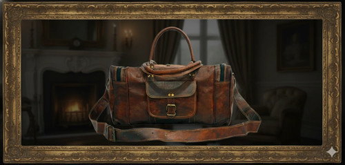 Pelle borsa palestra - 16,