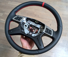 New leather steering wheel - leather,