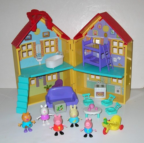 Peppa pig deluxe folding house - pig,
