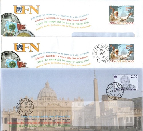 Papa benedetto xvi filatelia - xvi,