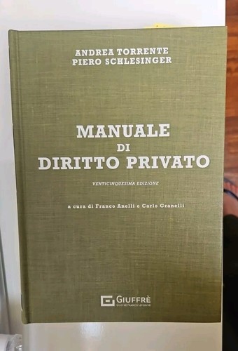Manuale diritto privato - manuale, di