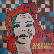 LP Fabrizio De Andrè Nuvole Barocche RCP 704 copia spendida