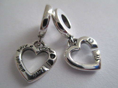 Coppia charm pandora sorella - charm,