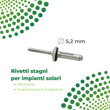 Rivetti stagni 5,2 mm per
