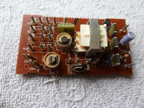 Scheda oscillatore tandberg - scheda,