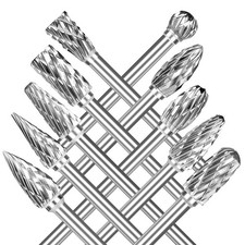 10 Pezzi Frese per Metallo in