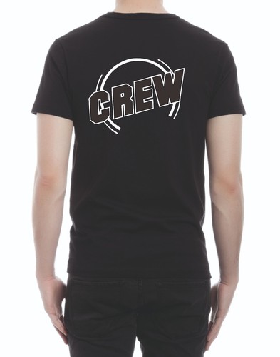 Shirt nera donna uomo - t-shirt,