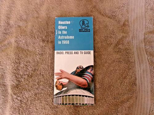 1968 houston oilers media - 1968,