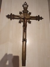 Antico crocifisso in bronzo