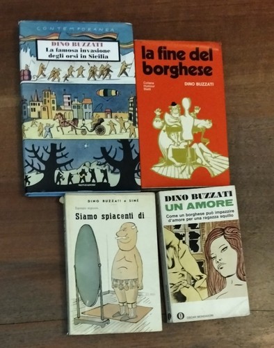 Lotto libri dino buzzati - libri,