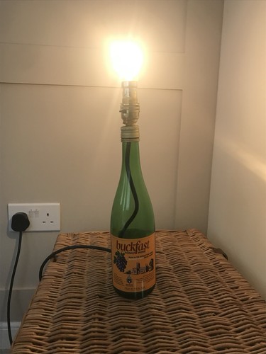 Lampada bottiglia buckfast - bottiglia,