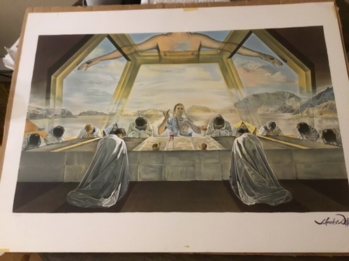 Salvator dali lithographie - salvator,
