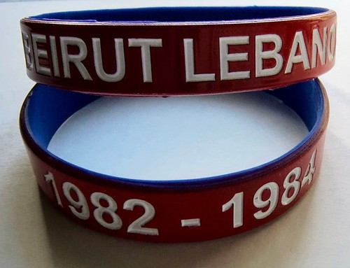 Bracciale silicone beirut - bracciale,