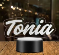 Lampada led personalizzata