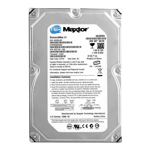 Maxtor diamondmax - maxtor,