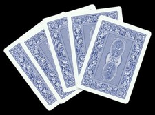 Dal Negro Treviso Setup Carte da Gioco Plastica Rosso/Blu Poker Std Ind. Casinò