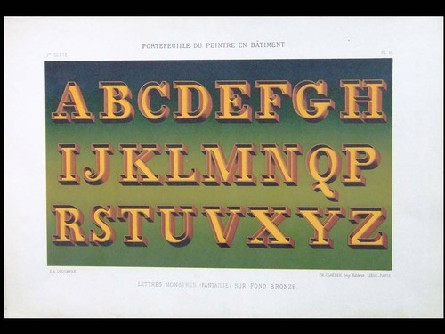 Faccetti tipografici francesi - faccetti,