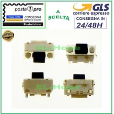 TASTO MICRO SWITCH ACCENSIONE ON OFF VOLUME PER TABLET AUDIOLA 2X4X3,5 mm