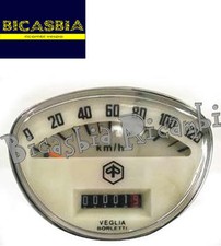 8071 - CONTACHILOMETRI FONDO PANNA A 120 KM VESPA 125 PRIMAVERA ET3 - BICASBIA