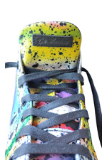 Dr Martens Hackney donna polacchine anfibi nylon macchie di colore antipioggia E