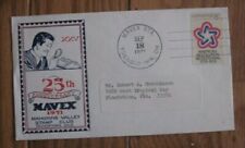 1971 YOUNGSTOWN OHIO 25° ANNIVERSARIO MAVEX MAHONING VALLEY FRANCOBOLLO CLUB SHOW COVER
