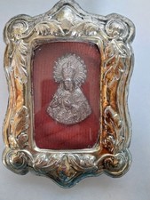Ex Voto Reliquia Placata Argento, In Ottime Condizioni 150x103x25,3 mm