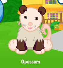 Webkinz Classic Opossum Pet